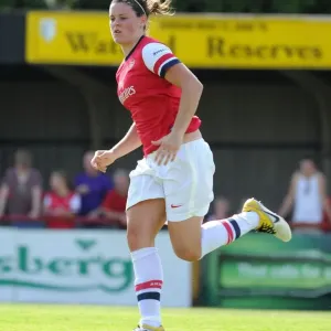 Arsenal's Jennifer Beattie in Action against Lincoln Ladies in FA WSL Match