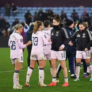 Arsenal's Jennifer Beattie Celebrates at Villa Park after Aston Villa vs Arsenal (2022-23 Barclays Women's Super League) Arsenal's Jennifer Beattie Celebrates at Villa Park after Aston Villa vs Arsenal (2022-23 Barclays Women's Super League)