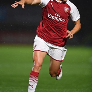 Arsenal's Jessica Samuelsson in Action: Arsenal Women vs. Everton Ladies Pre-Season Match