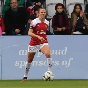 Arsenal's Jessica Samuelsson in Action against Birmingham Ladies in WSL Match Arsenal's Jessica Samuelsson in Action against Birmingham Ladies in WSL Match