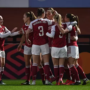Arsenal's Jill Roord Scores Historic First Goal in Empty Meadow Park Against Manchester United Women