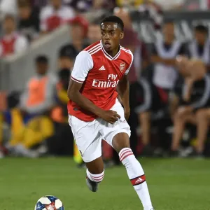 Joe Willock di Arsenal in azione contro i Colorado Rapids Joe Willock di Arsenal in azione contro i Colorado Rapids