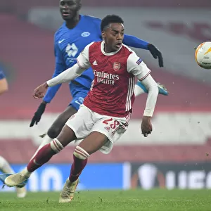 Arsenal's Joe Willock in Action against Molde FK in Europa League Group Stage