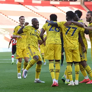 Arsenal's Joe Willock Scores Second Goal in Southampton Victory, 2019-2020 Premier League