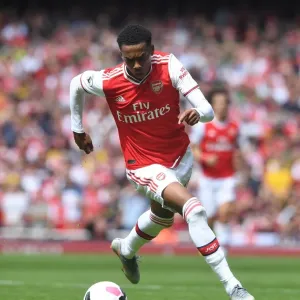 Arsenal FC Print: Joe Willock in Action