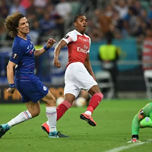 Arsenal's Joe Willock in UEFA Europa League Final Against Chelsea, Baku 2019