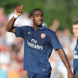 Arsenal's Johan Djourou Shines in Dominant 7-1 Pre-Season Win Over SC Columbia, Vienna 2009 Arsenal's Johan Djourou Shines in Dominant 7-1 Pre-Season Win Over SC Columbia, Vienna 2009