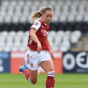 Arsenal's Jordan Nobbs in Action: Arsenal Women vs. Aston Villa Women, FA WSL 2021 (Behind Closed Doors) Arsenal's Jordan Nobbs in Action: Arsenal Women vs. Aston Villa Women, FA WSL 2021 (Behind Closed Doors)