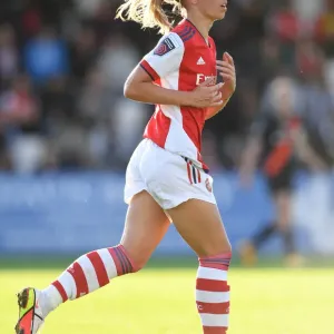 Arsenal's Jordan Nobbs in Action against Everton Women in FA WSL Match