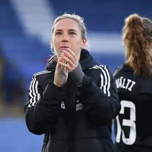 Arsenal's Jordan Nobbs Reacts After Leicester Clash in Women's Super League