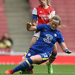 Arsenal's Jordan Nobbs Suffers Ankle Injury in Clash with Chelsea's Erin Cuthbert