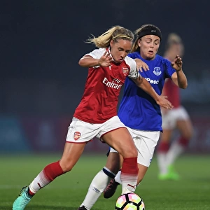 Arsenal's Jordan Nobbs vs Everton's Simone Magill: A Battle of Wits in Pre-Season Friendly