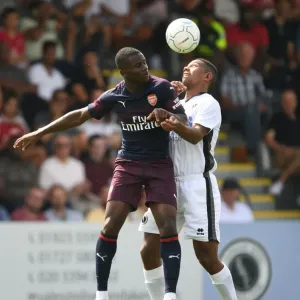 Arsenal's Jordi Osei-Tutu in Action: Pre-Season Clash at Borehamwood, 2018
