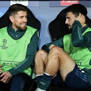 Arsenal's Jorginho and Fabio Vieira Prepare for RC Lens Clash in UEFA Champions League Group Stage Arsenal's Jorginho and Fabio Vieira Prepare for RC Lens Clash in UEFA Champions League Group Stage