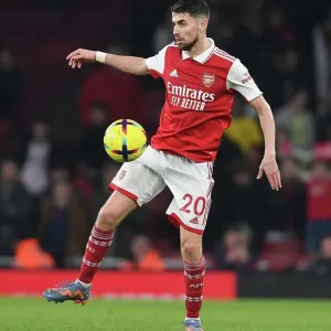 Arsenal's Jorginho Faces Manchester City in Premier League Showdown (2022-23) Arsenal's Jorginho Faces Manchester City in Premier League Showdown (2022-23)
