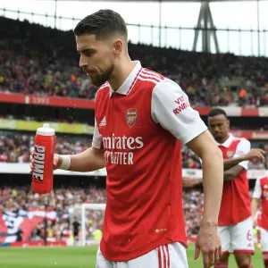 Arsenal's Jorginho Gears Up: Arsenal FC vs Brighton & Hove Albion, Premier League 2022-23