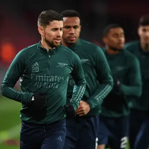 Arsenal's Jorginho Gears Up: PSV Eindhoven vs Arsenal, UEFA Champions League 2023/24 Arsenal's Jorginho Gears Up: PSV Eindhoven vs Arsenal, UEFA Champions League 2023/24