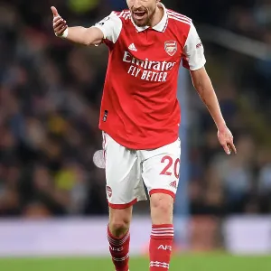 Arsenal's Jorginho Gives Instructions During Manchester City Showdown - Premier League 2022-23 Arsenal's Jorginho Gives Instructions During Manchester City Showdown - Premier League 2022-23