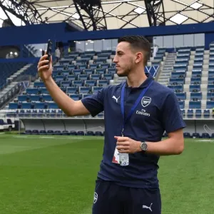 Arsenal's Julio Pleguezuelo Prepares for Al-Nasr Dubai SC Friendly