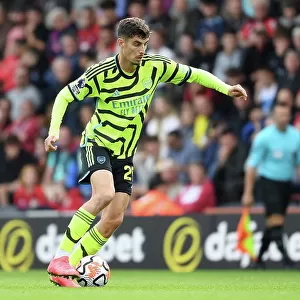 Arsenal's Kai Havertz in Action against AFC Bournemouth in the 2023-24 Premier League