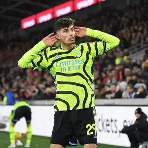 Arsenal's Kai Havertz Scores First Goal: Brentford vs Arsenal, Premier League 2023-24