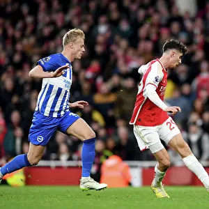 Arsenal's Kai Havertz Scores Second Goal in 2023-24 Premier League: Arsenal v Brighton & Hove Albion