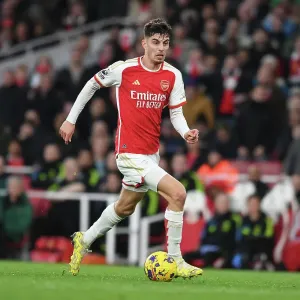 Arsenal's Kai Havertz Shines in Premier League Battle Against Brighton & Hove Albion (2023-24)