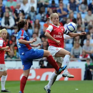 Arsenal's Katie Chapman Scores in FA Cup Final Victory over Bristol's Molly Clark (2:0) Arsenal's Katie Chapman Scores in FA Cup Final Victory over Bristol's Molly Clark (2:0)