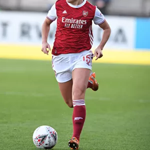 Arsenal's Katie McCabe in Action: Arsenal Women vs Birmingham City Women, FA WSL Match, 2020-21