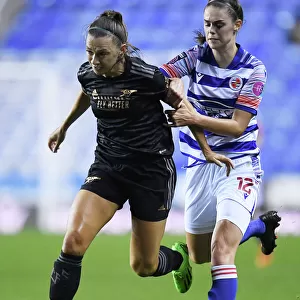 Arsenal's Katie McCabe in Action during FA WSL Clash vs. Reading