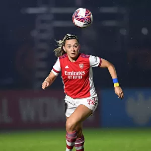 Arsenal's Katie McCabe in Action: FA WSL Match vs. Reading Women, 2021-22