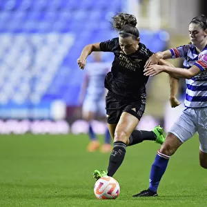 Arsenal's Katie McCabe in Action against Reading in FA WSL Match