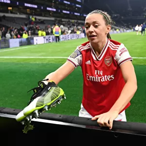 Arsenal's Katie McCabe Donates Boots After Tottenham Clash in FA WSL