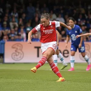 Arsenal's Katie McCabe Misses Penalty in Chelsea Showdown - FA Women's Super League 2022-23 Arsenal's Katie McCabe Misses Penalty in Chelsea Showdown - FA Women's Super League 2022-23