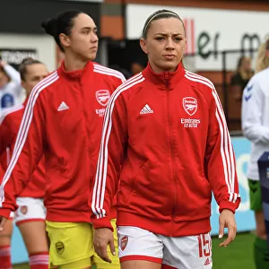 Arsenal's Katie McCabe Prepares for FA WSL Clash Against Everton at Meadow Park