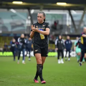 Arsenal's Katie McCabe Reacts After FA Women's Super League Match vs Manchester City Arsenal's Katie McCabe Reacts After FA Women's Super League Match vs Manchester City
