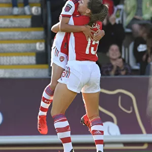 Arsenal's Katie McCabe Scores First Goal of 2021-22 Barclays FA WSL Season Against Everton