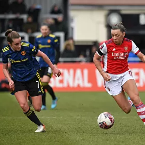 Arsenal's Katie McCabe Shines in Action-Packed Arsenal Women vs Manchester United Women FA WSL Match, 2021-22