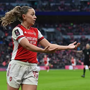 Arsenal's Katie McCabe Shines in FA Women's Cup Final Showdown against Chelsea at Wembley Stadium