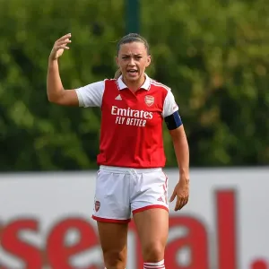 Arsenal's Katie McCabe Stars in Pre-Season Victory Over Brighton & Hove Albion Women Arsenal's Katie McCabe Stars in Pre-Season Victory Over Brighton & Hove Albion Women