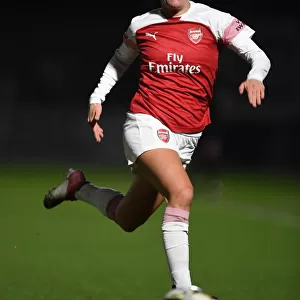 Arsenal's Katrine Veje in Action during FA WSL Match