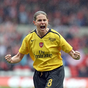 Arsenal's Kelly Smith Euphoria: 2nd Goal, 4-1 FA Cup Final Victory