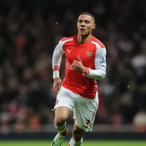 Arsenal's Kieran Gibbs in Action Against Newcastle United, 2014/15 Premier League Arsenal's Kieran Gibbs in Action Against Newcastle United, 2014/15 Premier League