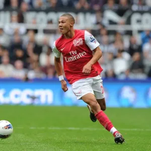Arsenal's Kieran Gibbs in Action against Newcastle United, Premier League 2011-12 Arsenal's Kieran Gibbs in Action against Newcastle United, Premier League 2011-12