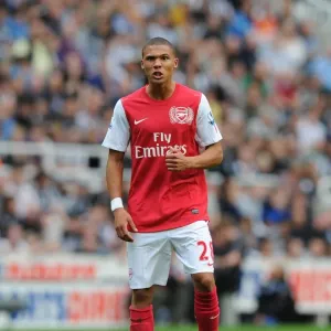 Arsenal's Kieran Gibbs in Action Against Newcastle United, Premier League 2011-12 Arsenal's Kieran Gibbs in Action Against Newcastle United, Premier League 2011-12