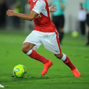 Arsenal's Kieran Gibbs in Action at RC Lens Pre-Season Friendly, 2016 Arsenal's Kieran Gibbs in Action at RC Lens Pre-Season Friendly, 2016