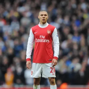 Arsenal's Kieran Gibbs in FA Cup Action against Leeds United at Emirates Stadium Arsenal's Kieran Gibbs in FA Cup Action against Leeds United at Emirates Stadium