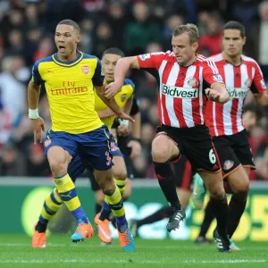 Arsenal's Kieran Gibbs Outwits Seb Larsson: A Premier League Masterclass