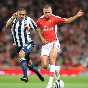 Arsenal's Kieran Gibbs Scores Twice as Gunners Defeat West Brom 2:0 in Carling Cup Arsenal's Kieran Gibbs Scores Twice as Gunners Defeat West Brom 2:0 in Carling Cup