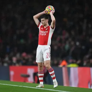 Arsenal FC Print - Kieran Tierney in Action Arsenal FC Print - Kieran Tierney in Action